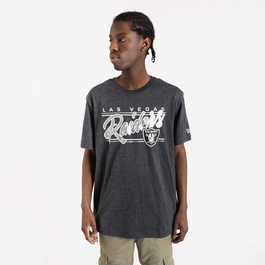 Las Vegas Raiders Script Block NFL T-Shirt