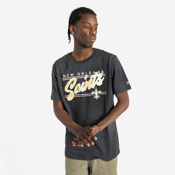 New Orleans Saints Script Block NFL T-Shirt