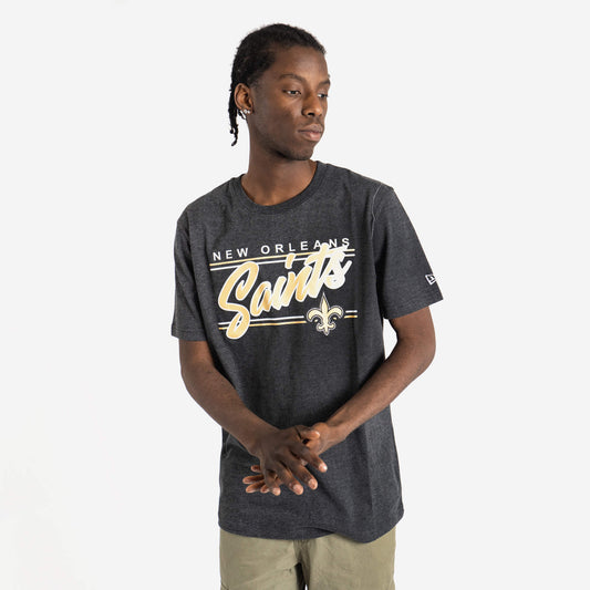 New Orleans Saints Script Block NFL T-Shirt