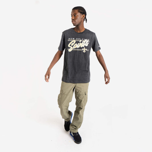 New Orleans Saints Script Block NFL T-Shirt