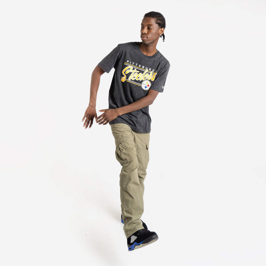 Pittsburgh Steelers Script Block NFL T-Shirt