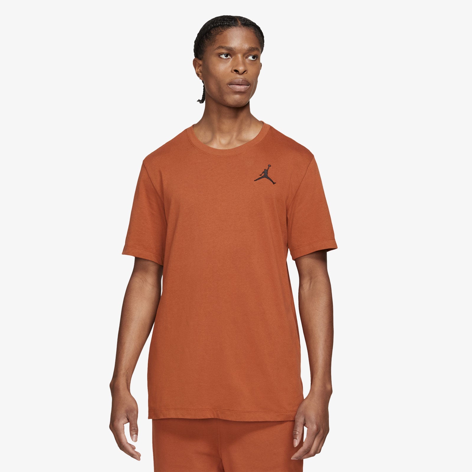 Jordan Jumpman Embroidered T-Shirt - Dark Russet