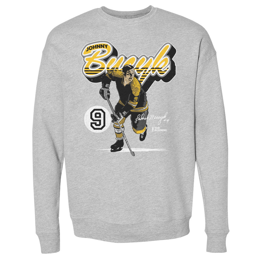 Johnny Bucyk Boston Retro Script