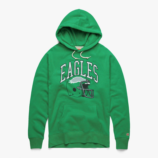 Philadelphia Eagles Helmet Retro Hoodie