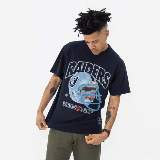 Oakland Raiders Vintage Helmet NFL T-Shirt