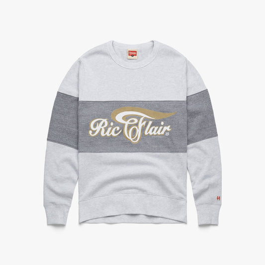 Ric Flair Script Stripe Crewneck