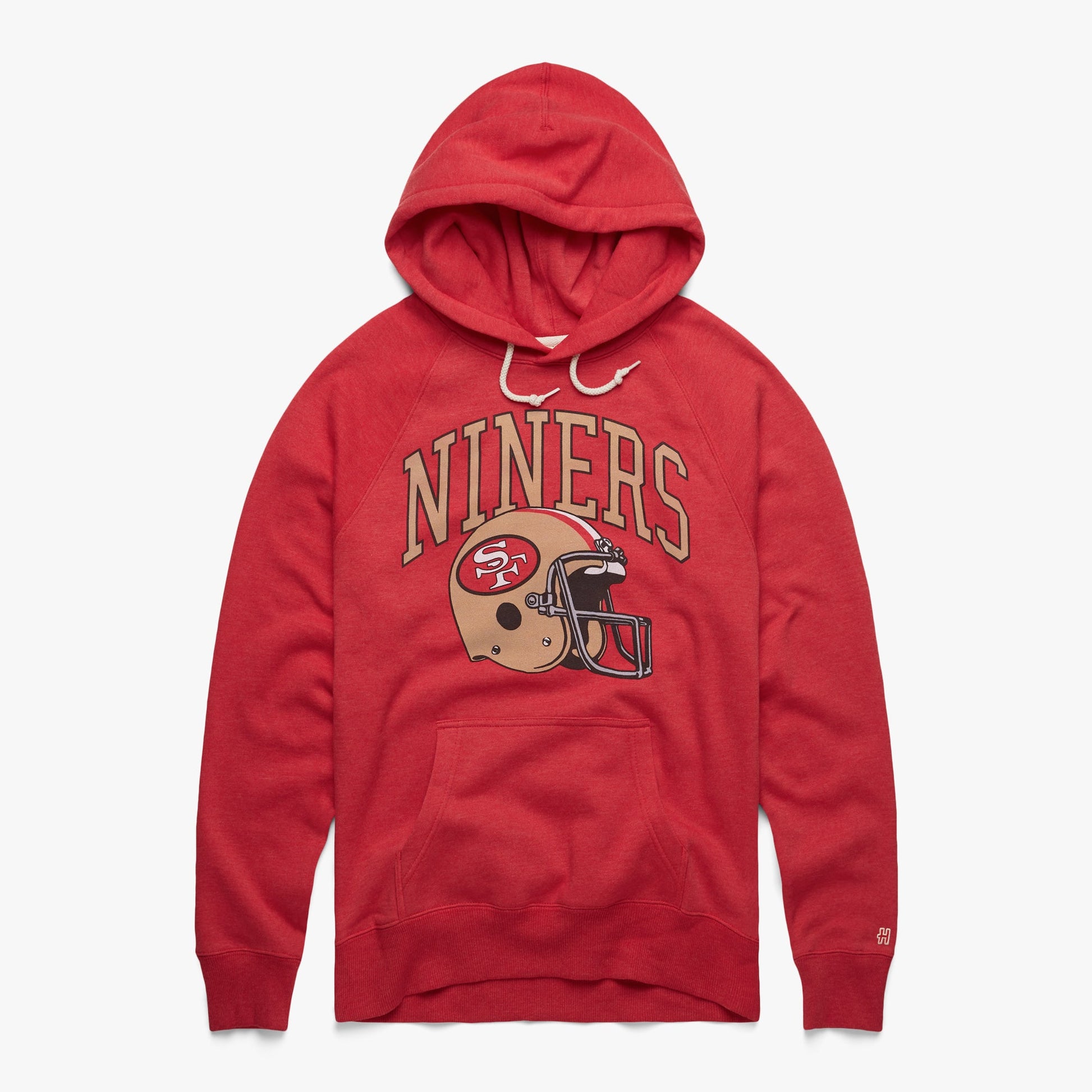 San Francisco 49ers Helmet Retro Hoodie