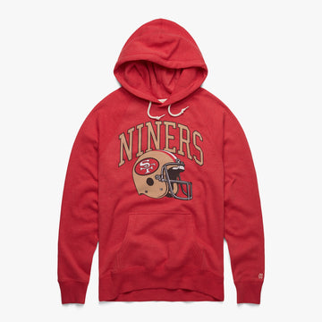 San Francisco 49ers Helmet Retro Hoodie