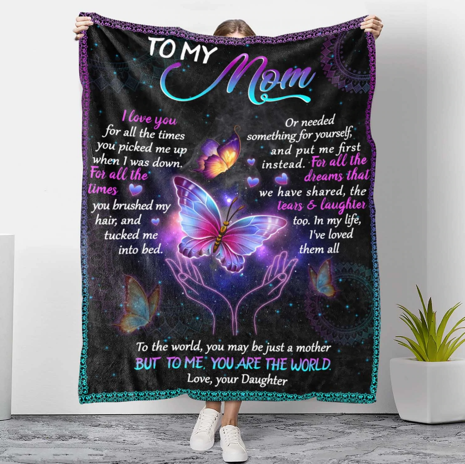 Gift For Mom - For All The Times - Blanket - Qttrendycustom