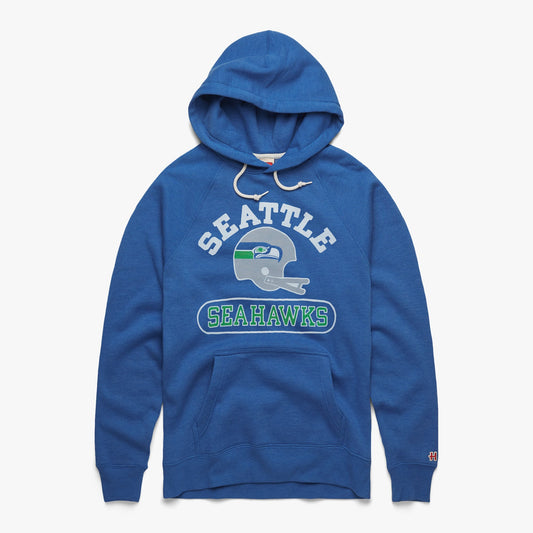 Seattle Seahawks Throwback Helmet Hoodie