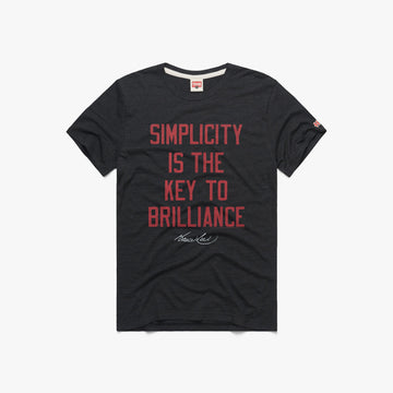 Simplicity Is The Key To Brilliance