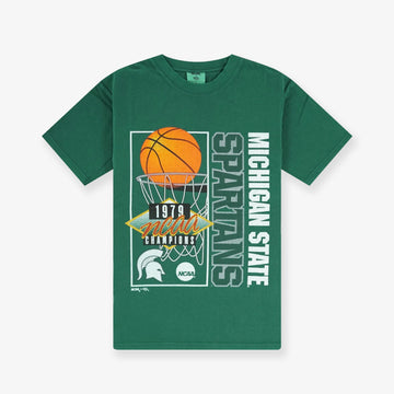 Michigan State Spartans NCAA Champions Tee - Vintage Green