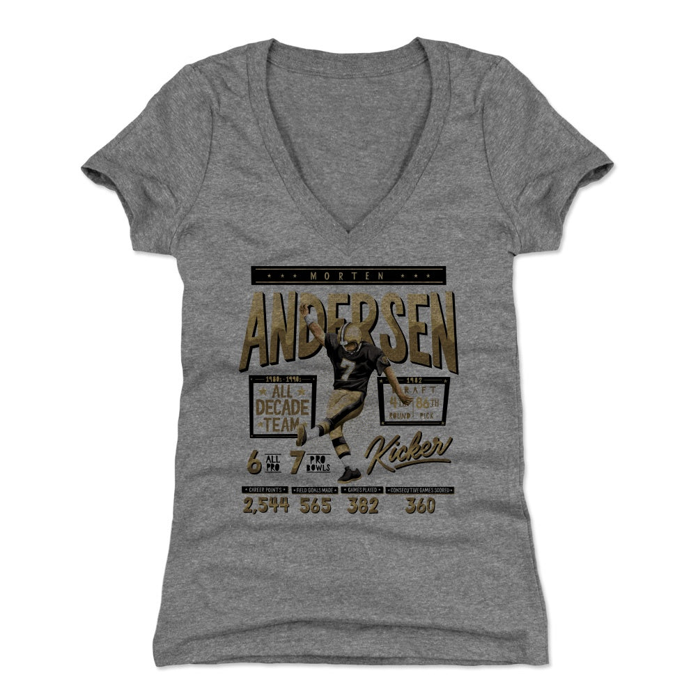 Morten Andersen Stats K/Unisex Tee/3XL