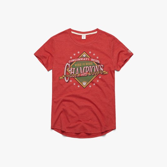 Women's Reds 1990 World Series Champs