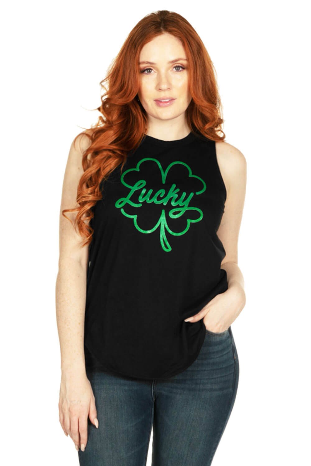 Women's Lady Luck - Tank Top - Qttrendycustom