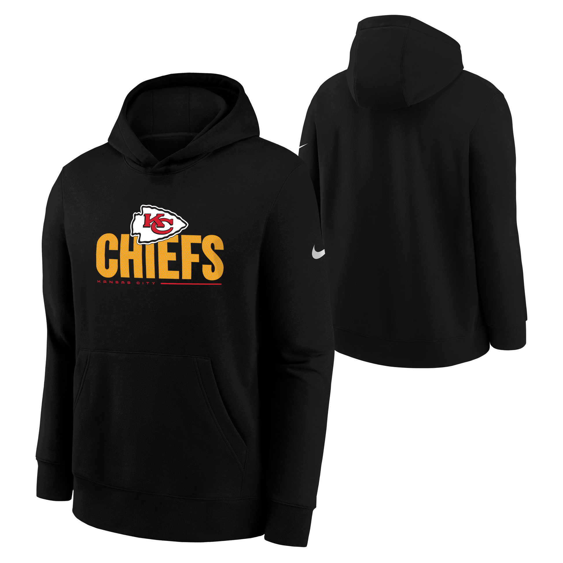 Kansas City Chiefs Club Pullover Youth NFL Hoodie