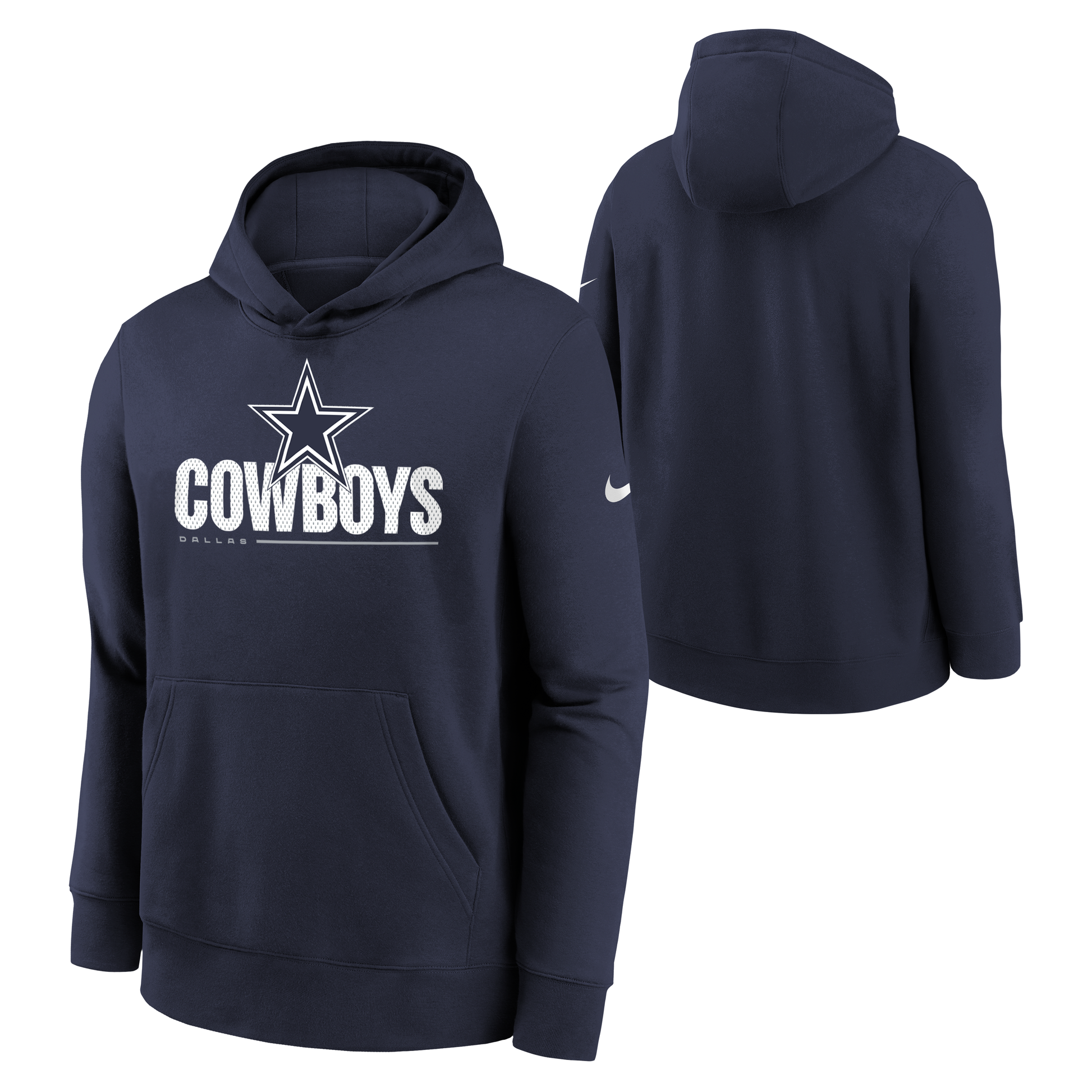 Dallas Cowboys Club Pullover Youth NFL Hoodie