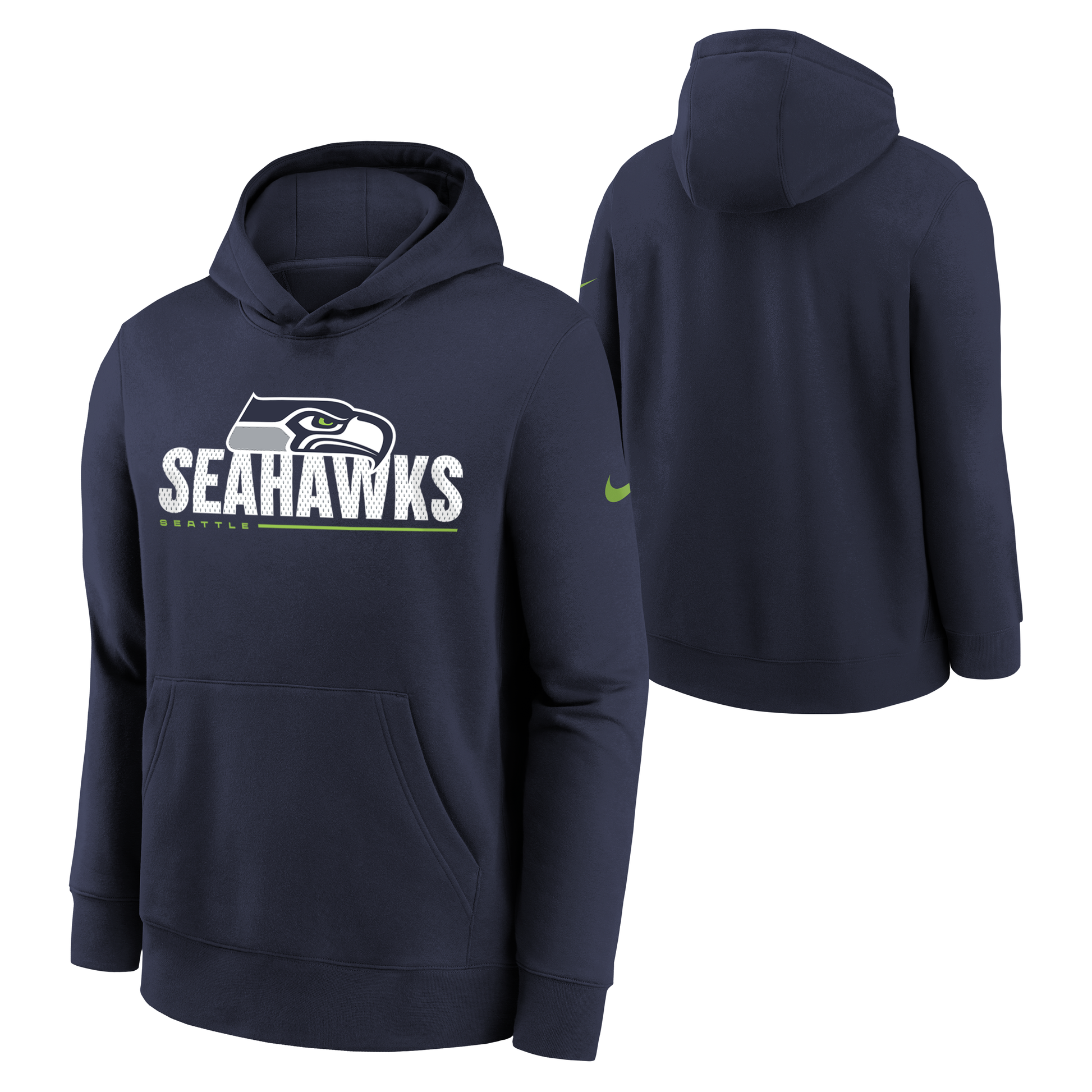 Seattle Seahawks Club Pullover Youth NFL Hoodie