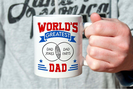 Best Gift For Father - World's Greatest Dad - Mug - Qttrendycustom