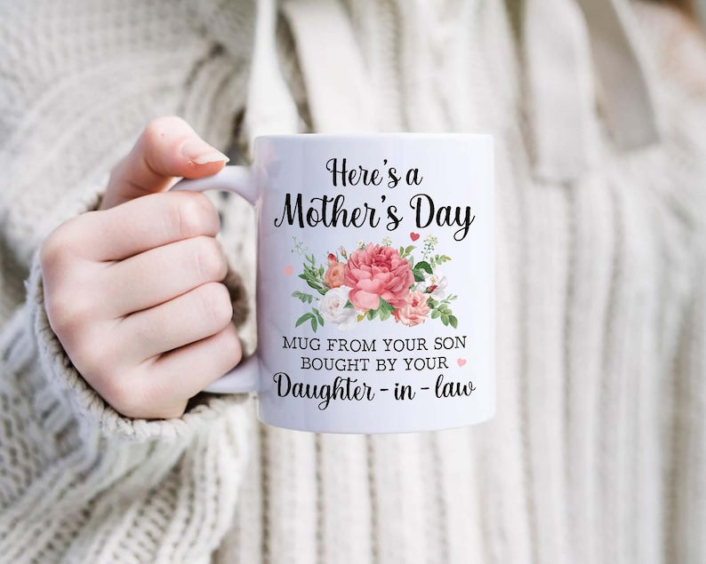 Creative Ideas For Mother's Day - Here Is Mother's Day - Mug - Qttrendycustom