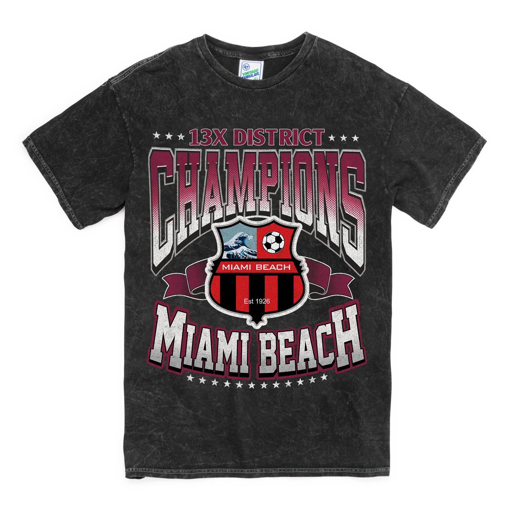 Miami Beach 13x District Champs Rocker/Unisex Tee/3XL
