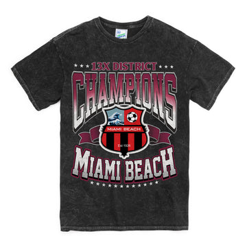 Miami Beach 13x District Champs Rocker/Unisex Tee/3XL